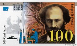 100 Francs CÉZANNE Essai FRANCIA  1997 NE.1997.2 FDC