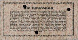 2 Goldmark GERMANIA Hochst 1923 Mul.2525.10 SPL