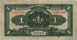 1 Dollar CHINA Tientsin 1920 PS.1263b F+