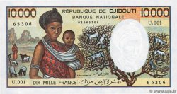 10000 Francs DSCHIBUTI   1984 P.39b ST
