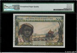 500 Francs Spécimen WEST AFRIKANISCHE STAATEN  1959 P.003s ST