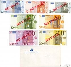 Série 5 à 500 Euros Échantillon EUROPA  2001 P.- ST