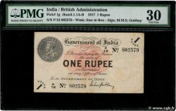 1 Rupee INDIA  1917 P.001g VF-