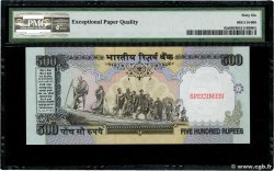 500 Rupees Spécimen INDIA  1996 P.092as UNC