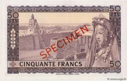 50 Francs Spécimen MALI  1960 P.06s fST+