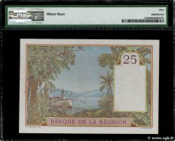 25 Francs REUNION  1944 P.23 XF