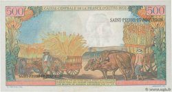 10 NF sur 500 Francs Pointe à Pitre SAINT PIERRE AND MIQUELON  1964 P.33 UNC-