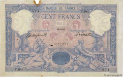 100 Francs BLEU ET ROSE FRANCIA  1890 F.21.03