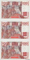 100 Francs JEUNE PAYSAN Consécutifs FRANCIA  1946 F.28.06 SC