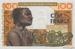 100 Francs Spécimen WEST AFRICAN STATES  1963 P.002s VAR UNC-