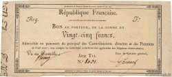 25 Francs FRANKREICH  1798 Laf.215