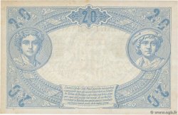 20 Francs NOIR FRANKREICH  1874 F.09.01 fST