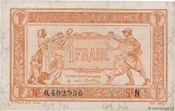 1 Franc TRÉSORERIE AUX ARMÉES 1919 FRANCE  1919 VF.04.01 XF+