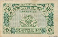 50 Centimes AFRIQUE ÉQUATORIALE FRANÇAISE  1917 P.01b VZ