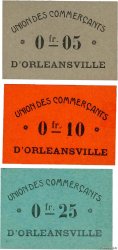 5, 10 et 25 Centimes ARGELIA Orléansville 1922 K.362 à 364