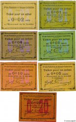 1 Cent à 20 Cent FRANZÖSISCHE-INDOCHINA  1920 K.212 à 218