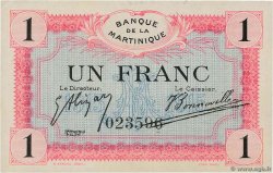 1 Franc MARTINIQUE  1915 P.10 q.FDC