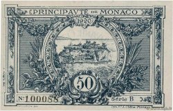 50 Centimes MONACO  1920 P.03 fST+