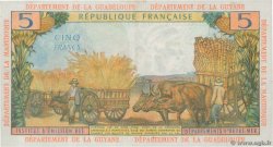 5 Francs ANTILLES FRANÇAISES  1964 P.07b SUP