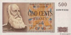 500 Francs BELGIEN  1954 P.130a