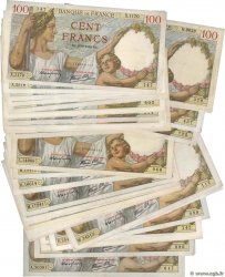 100 Francs SULLY Lot FRANCIA  1939 F.26.lot BB