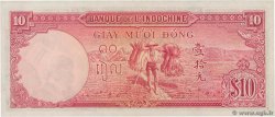 10 Piastres FRENCH INDOCHINA  1946 P.080 UNC-