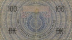 100 Gulden NETHERLANDS  1927 P.039d F+