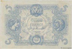5 Francs ALGERIA  1912 P.071a SPL