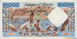 10000 Francs ALGERIEN  1957 P.110