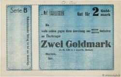 2 Goldmark Non émis DEUTSCHLAND Oberstein-Idar 1923 Mul.3570-