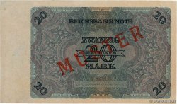 20 Billions Mark Spécimen GERMANIA  1924 P.138s AU