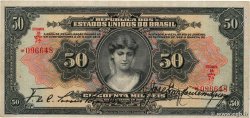 50 Mil Reis BRASILE  1926 P.105a BB