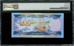 10 Dollars EAST CARIBBEAN STATES  1985 P.23k1 FDC