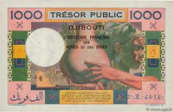 1000 Francs FRENCH AFARS AND ISSAS  1974 P.32 fST