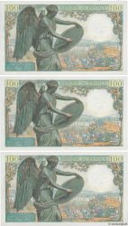 100 Francs DESCARTES Consécutifs FRANCIA  1944 F.27.05 SC+