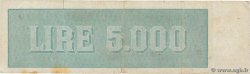 5000 Lire ITALIA  1947 P.086a MB