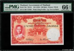 100 Baht THAÏLANDE  1955 P.078d