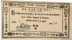 25 Livres Faux FRANCE  1794 Laf.275 XF