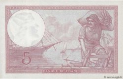 5 Francs FEMME CASQUÉE modifié FRANCIA  1939 F.04.09 AU+