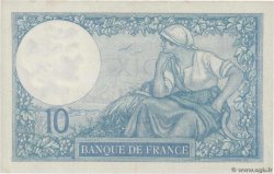 10 Francs MINERVE FRANCIA  1927 F.06.12 q.AU