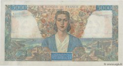 5000 Francs EMPIRE FRANÇAIS FRANKREICH  1945 F.47.22 fVZ