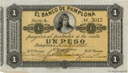 1 Peso KOLUMBIEN  1883 PS.0711a VZ