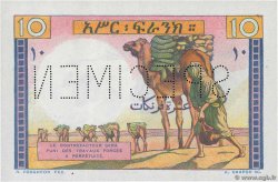10 Francs Spécimen DJIBOUTI  1946 P.19s UNC