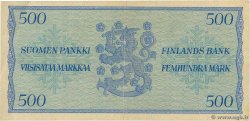 500 Markkaa FINLAND  1955 P.096a XF-