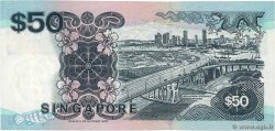 50 Dollars SINGAPORE  1987 P.22b FDC