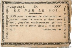 25 Livres Faux FRANCE  1793 Kol.055 XF-
