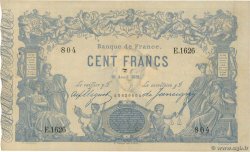100 Francs type 1862 - Bleu à indices Noirs FRANCE  1881 F.A39.17 TTB