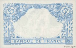 5 Francs BLEU FRANCIA  1916 F.02.45 SC+
