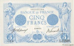 5 Francs BLEU FRANCE  1917 F.02.47 UNC-