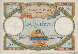50 Francs LUC OLIVIER MERSON FRANKREICH  1928 F.15.02